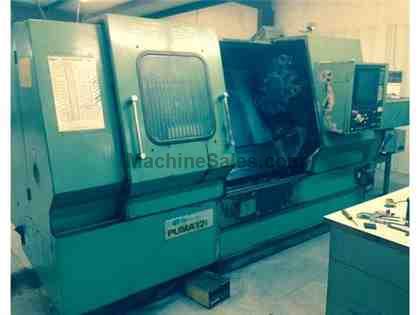 1987 Daewoo Puma 12L CNC Lathe With Fanuc 10TF Control 1987 Daewoo Puma 12L CNC Lathe With Fanuc 10TF Control
