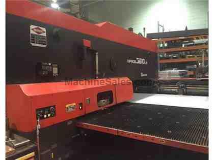 33 Ton Amada Vipros 3610 CNC Turret Punch Line 33 Ton Amada Vipros 3610 CNC Turret Punch Line