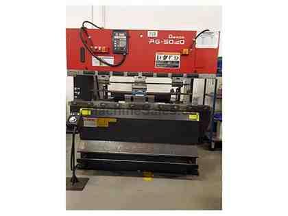 3036, Amada, RG-5020LD, 2 Axis, CNC control, Hydraulic, 1999 3036, Amada, RG-5020LD, 2 Axis, CNC control, Hydraulic, 1999