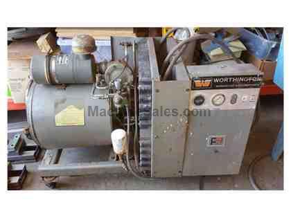 Worthington Monorotor Air Compressor, 30RS 120 B, 30 Horsepower