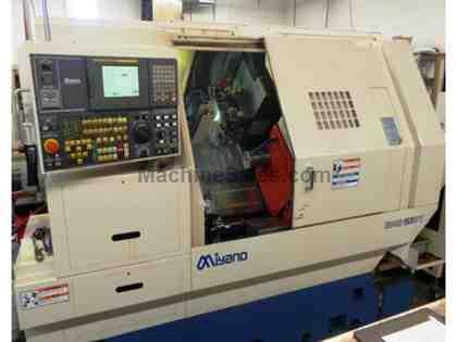 2005 MIYANO BNE-51-S-SY  LIVE TOOLING, TWIN-SPINDLE, TWIN TURRET C &amp; Y-