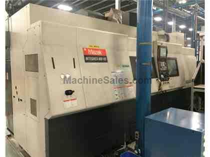 Mazak Integrex 400 IIIS CNC 5 Axis CNC Lathe w/ Milling Mazak Integrex 400 IIIS CNC 5 Axis CNC Lathe w/ Milling