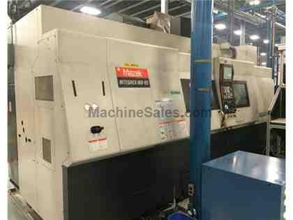 Mazak Integrex 400 IIIS CNC 5 Axis CNC Lathe w/ Milling