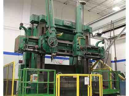 96" KING DUAL HEAD VERTICAL BORING & TURNING MACHINE 96" KING DUAL HEAD VERTICAL BORING & TURNING MACHINE