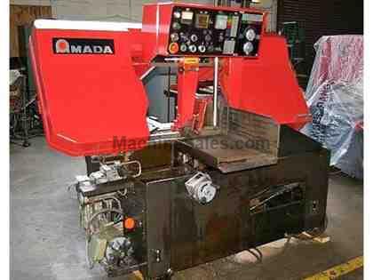 16" x 16" Amada Horizontal Band Saw Model HA400 1 1/4" Blade 16" x 16" Amada Horizontal Band Saw Model HA400 1 1/4" Blade
