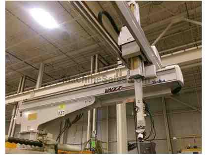 (3) USED YUSHIN ROBOT MODEL VNXII-600SL-16 MFG NEW IN 2004 (3) USED YUSHIN ROBOT MODEL VNXII-600SL-16 MFG NEW IN 2004