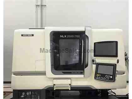 (1) USED DMG MORI NLX2500SMC/700 CNC TURNING CENTER - NEW 2015 (1) USED DMG MORI NLX2500SMC/700 CNC TURNING CENTER - NEW 2015