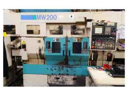 2000 MW-200G MURATA TWIN SPINDLE CNC TURNING MACHINES WITH GANTRY LOADER 2000 MW-200G MURATA TWIN SPINDLE CNC TURNING MACHINES WITH GANTRY LOADER