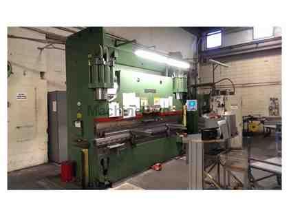 1987 Cincinnati CB350x10, 12&#39; x 350 Ton, 3 Axis CNC Press Brake