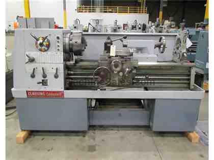 CLAUSING COLCHESTER 8050 GEARED HEAD STRAIGHT BED ENGINE LATHE, 17&quot; X