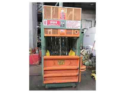 36" Piqua Engineering Cardboard Box Baler, Series 30, Model PE-30 36" Piqua Engineering Cardboard Box Baler, Series 30, Model PE-30