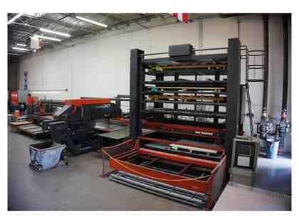 1995 Amada Vipros357, 33 Ton, 50" x 80", Tower FMS System 1995 Amada Vipros357, 33 Ton, 50" x 80", Tower FMS System