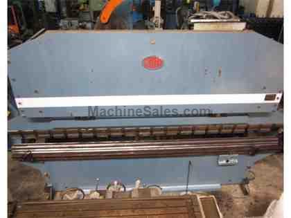 Heller 125 Ton Hydraulic Press Brake, Model HBC 12512 Heller 125 Ton Hydraulic Press Brake, Model HBC 12512