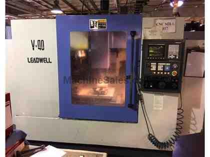 1998 Leadwell V-40 Vertical Machining Center - Fanuc 0M-F 1998 Leadwell V-40 Vertical Machining Center - Fanuc 0M-F