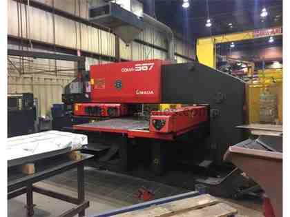 55 Ton Amada Coma 567 CNC Turret Punch 55 Ton Amada Coma 567 CNC Turret Punch