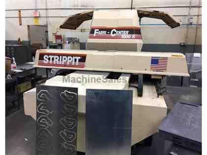 Strippit Fabri-Center 1000S 33 Ton Mechanical Turret Punch GE Fanuc 0P Strippit Fabri-Center 1000S 33 Ton Mechanical Turret Punch GE Fanuc 0P