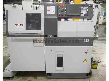 2014 CITIZEN L12 TYPE VII 7-AXIS SLIDING HEADSTOCK TYPE AUTOMATIC CNC LATHE 2014 CITIZEN L12 TYPE VII 7-AXIS SLIDING HEADSTOCK TYPE AUTOMATIC CNC LATHE