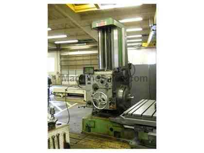 Tos 4&quot; Table Type W-100A Horizontal Boring Mill