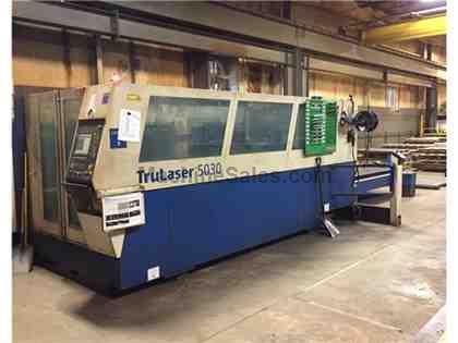 2010 TRUMPF TRULASER 5030 CNC LASER CUTTING MACHINE, 6,000 WATT