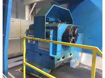 Tacchi HD3 CNC Gap Bed Lathe, Fanuc 0-T CNC Control, 41.33” Swing O/B