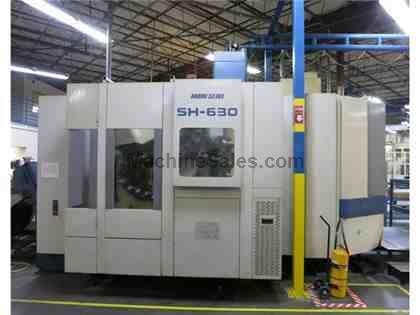 Mori Seiki SH-630 4 Axis HMC, 24.8” Pallets, Spindle Speeds To 10,000 RPM Mori Seiki SH-630 4 Axis HMC, 24.8” Pallets, Spindle Speeds To 10,000 RPM