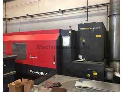 2008 Amada FO4020NT, 6x12, 4000 Watt Laser 2008 Amada FO4020NT, 6x12, 4000 Watt Laser