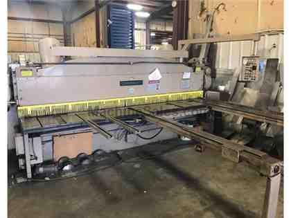 1/4 x 144" Cincinnati Mechanical Shear w/Go To Rear and Front Gauges 1/4 x 144" Cincinnati Mechanical Shear w/Go To Rear and Front Gauges