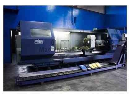 HWACHEON MEGA-95,38/48"SWING,196"CC,1000-RPM,24"CHK,40-HP,FA HWACHEON MEGA-95,38/48"SWING,196"CC,1000-RPM,24"CHK,40-HP,FA