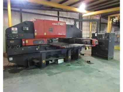 AMADA-COMA-567,55-TON,44-STATIONS,2-AUTO-INDEX,60"Y,114"X,C-AXIS, AMADA-COMA-567,55-TON,44-STATIONS,2-AUTO-INDEX,60"Y,114"X,C-AXIS,