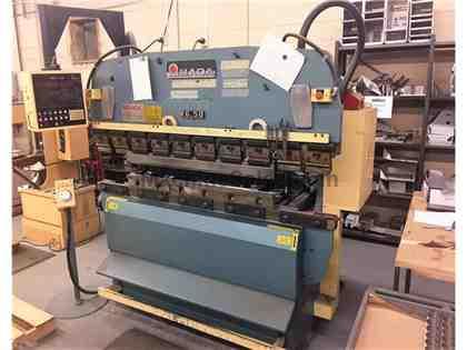 55 Ton Amada "UpActing" Hyd Press Brake / RG50 NC9EX 3 Axis CNC 55 Ton Amada "UpActing" Hyd Press Brake / RG50 NC9EX 3 Axis CNC