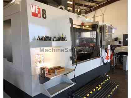 HAAS, VF-8/40, 64" X, 40" Y, 30" Z, NEW: 2015 HAAS, VF-8/40, 64" X, 40" Y, 30" Z, NEW: 2015