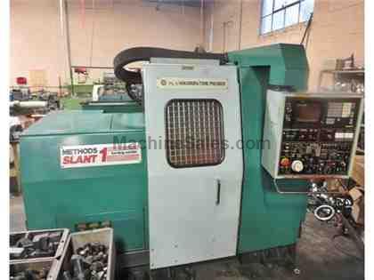 NAKAMURA TOME SLANT 1B, FANUC 11, 2 1/4&quot;, 1989, PARTS CATCHER, TS