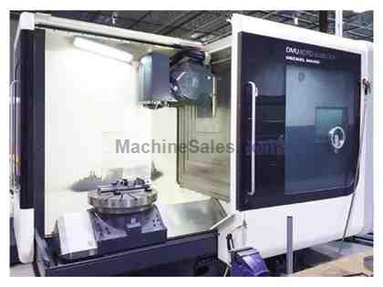 DMG DMU 80FD duoBLOCK, 2010, 5-AXIS MILL-TURN, 31&quot; CHUCK