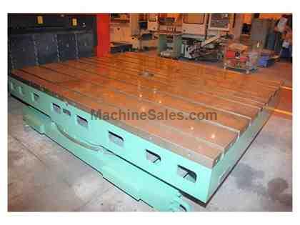 96&quot; x 120&quot; Giddings &amp; Lewis Hydrostatic Rotary Index Table