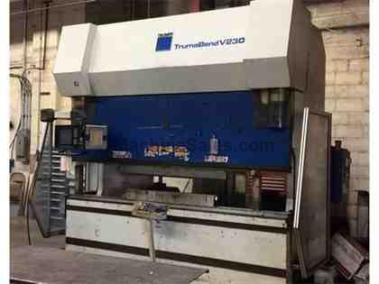 Trumpf TrumaBend V230 Trumpf 10-Axis CNC Press Brake Trumpf TrumaBend V230 Trumpf 10-Axis CNC Press Brake