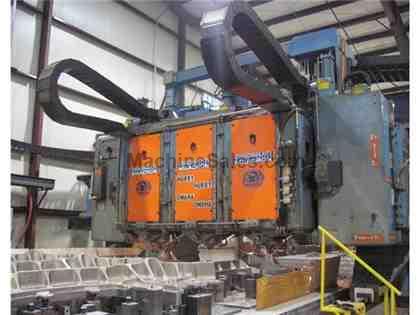 Cincinnati 3 Spindle 5 Axis Gantry Profiler w/Siemens 840D CNC Control Cincinnati 3 Spindle 5 Axis Gantry Profiler w/Siemens 840D CNC Control