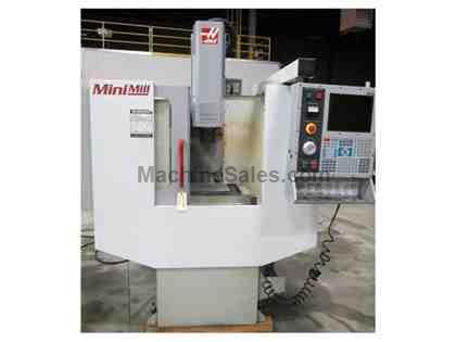 2000 HAAS MINI MILL VERTICAL MACHINING CENTER, 16" X 12" x 10&quo 2000 HAAS MINI MILL VERTICAL MACHINING CENTER, 16" X 12" x 10&quo