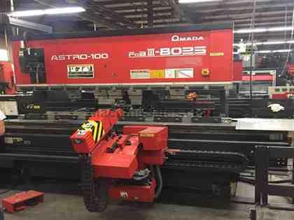 88 Ton Amada Astro-100 Robotic Bending Cell 88 Ton Amada Astro-100 Robotic Bending Cell