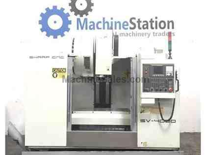 SHARP SV-4020 VERTICAL MACHINING CENTER SHARP SV-4020 VERTICAL MACHINING CENTER