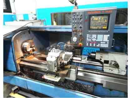 2002 MAZAK MODEL M4-N CNC FLAT BED UNIVERSAL w/MAZATROL T-PLUS CONTROL 2002 MAZAK MODEL M4-N CNC FLAT BED UNIVERSAL w/MAZATROL T-PLUS CONTROL