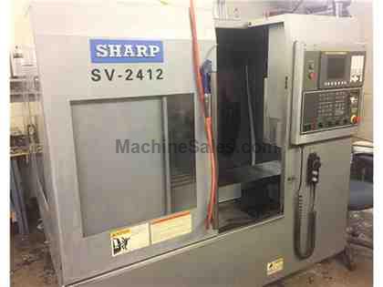 Sharp SV2412 2008 CNC Vertical Machining Center Mini Mill LOW HOURS