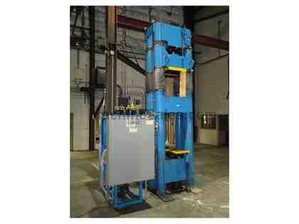 Beckwood - Four Post Hydraulic Powder Compaction Press (Up & Down Acting) | 110 Ton x 12&quot; x 12&quot; x 3&quot;