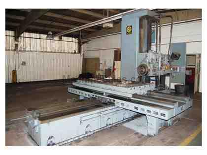5" GIDDINGS & LEWIS TABLE TYPE HORIZONTAL BORING MILL 5" GIDDINGS & LEWIS TABLE TYPE HORIZONTAL BORING MILL