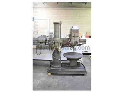 3' X 9" CINCINNATI BICKFORD RADIAL DRILL 3' X 9" CINCINNATI BICKFORD RADIAL DRILL