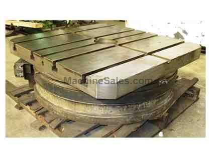 36" x 36" CINCINNATI-Gilbert Manual Rotary Table, 36" x 36" CINCINNATI-Gilbert Manual Rotary Table,