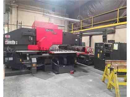 55 Ton Amada Coma 567 CNC Punch/Plasma Combo Machine 55 Ton Amada Coma 567 CNC Punch/Plasma Combo Machine
