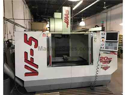 1999 Haas VF-5/40 CNC Vertical Machining Center 1999 Haas VF-5/40 CNC Vertical Machining Center