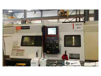 MAZAK QTN-450-IIM, MAZAK MATRIX CNTRL, CNC LATHE, NEW: 2008 MAZAK QTN-450-IIM, MAZAK MATRIX CNTRL, CNC LATHE, NEW: 2008