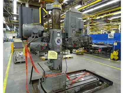 CINCINNATI BICKFORD 2E RADIAL ARM DRILL CINCINNATI BICKFORD 2E RADIAL ARM DRILL