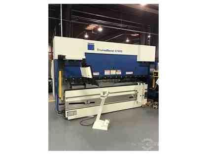 121 TON X 122" TRUMPF C110 W/DELEM DA-65TW 6-AXIS CNC, MFG:2006 121 TON X 122" TRUMPF C110 W/DELEM DA-65TW 6-AXIS CNC, MFG:2006